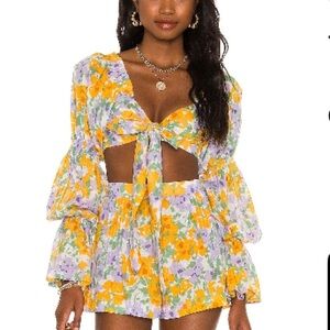 Tularosa set - Lydia top and shorts